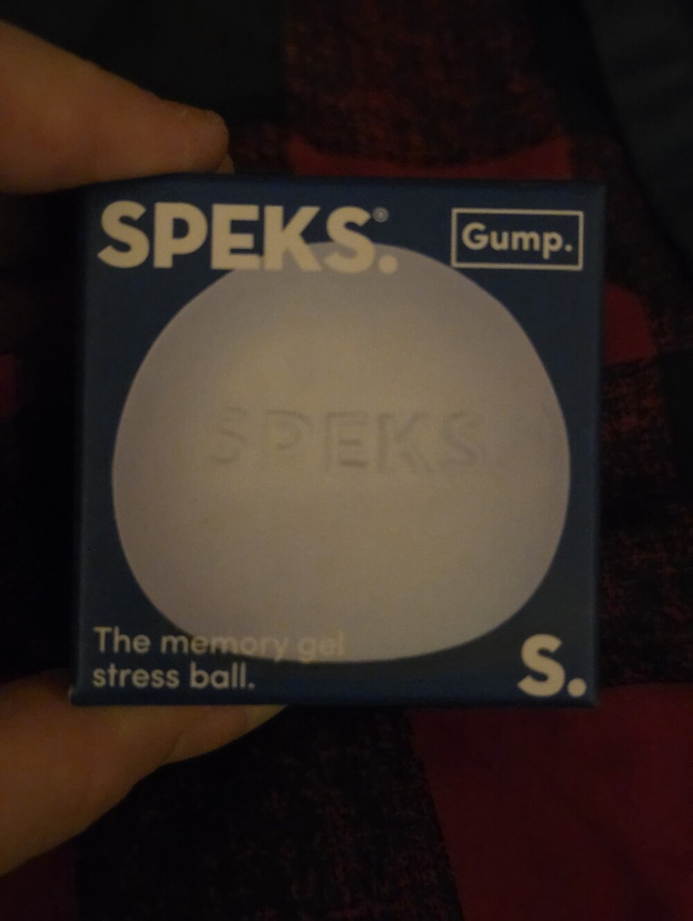 VIRAL Speks Gump Memory Gel Stress Ball Dew